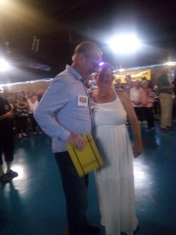 Gene Baskin and Jennifer Reid